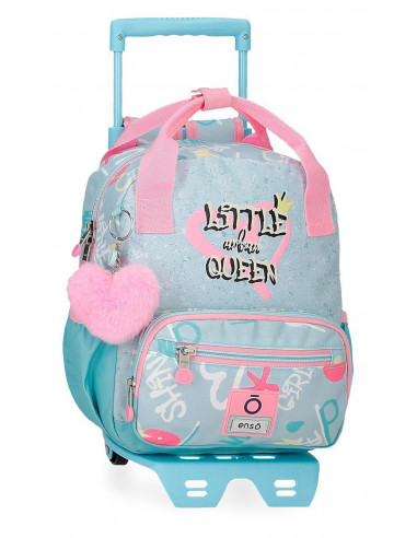 MOCHILA ADAP. C/CARRO 28CM.ENSO LITTLE URBAN QUEEN